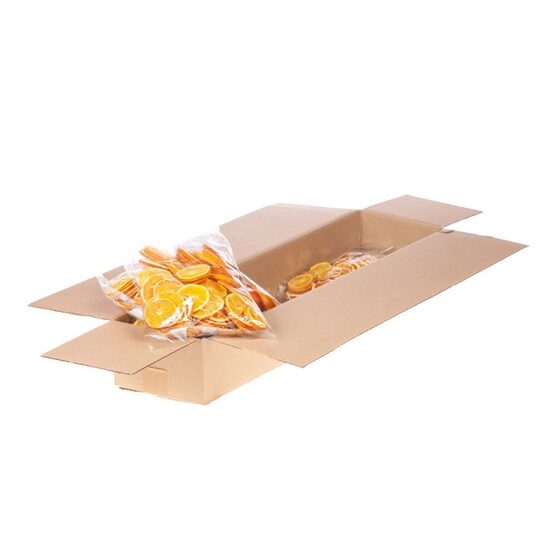  HUIS EN TUINDECO H% Orange Slice 250gr Bag Sb Natural Orange