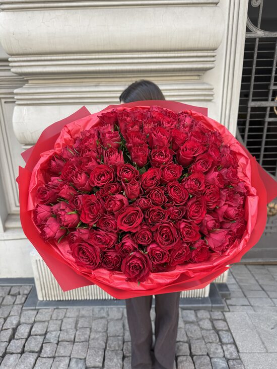 101 gb Madam red 50 cm in round