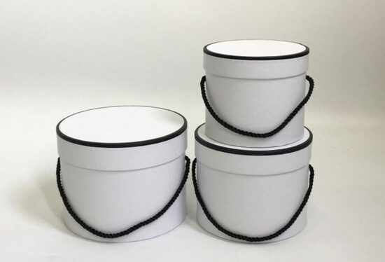 Flower box 3set Ø: 13.2 cm H: 17.4 cm