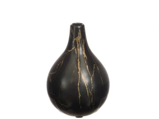 Ceramic Vase "Marble"  Ø: 12 cm H: 18 cm