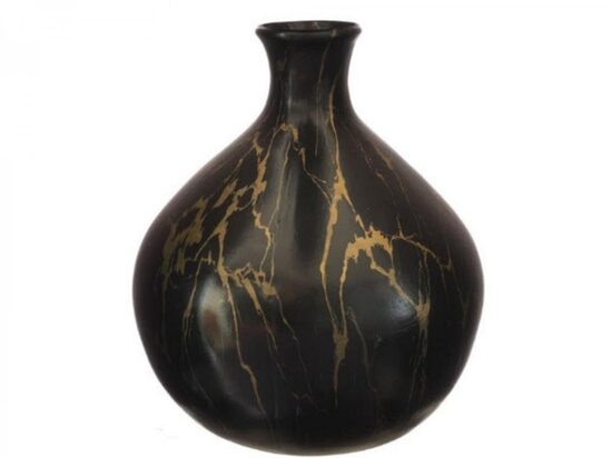 Ceramic Vase "Marble"  Ø: 23 cm H: 25 cm