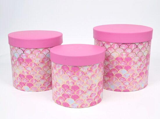 K02, 3 pcs/set L.19.5x19cm M.17.5x17cm S.15.5x15cm