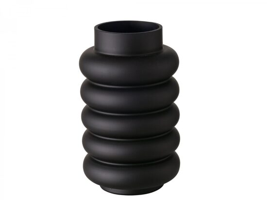 Glass Vase "Black" H: 25 cm